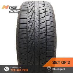 Set of 2 Used  8/32    225/50R17  94V  Goodyear  Assurance WeatherReady