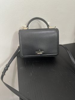 Kate Spade Black Leather Patterson Shoulder Bag