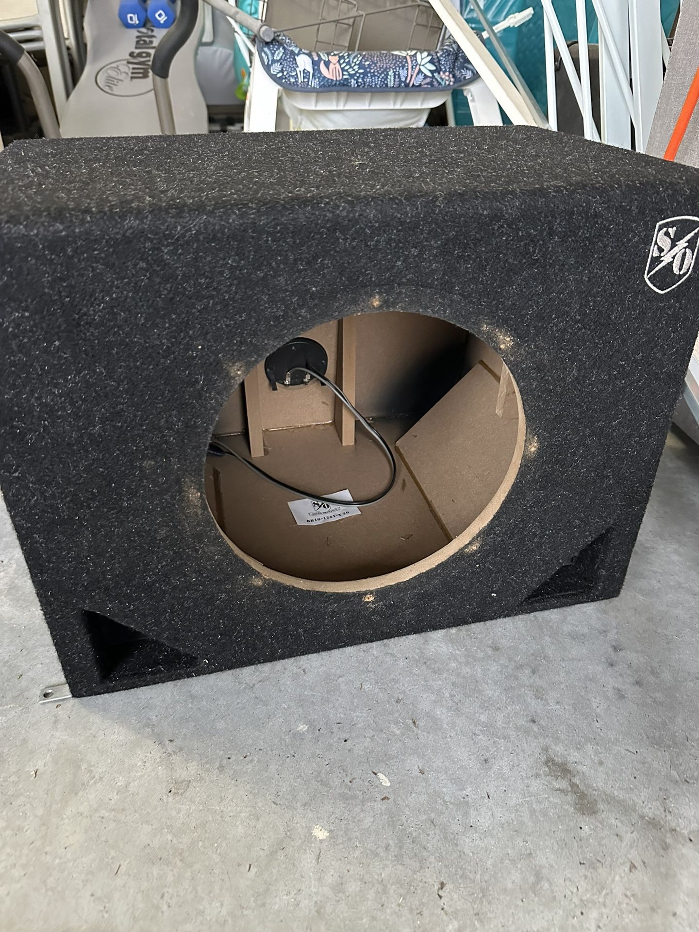 10 Inch Ported Subwoofer Box
