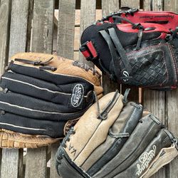 T- Ball Baseball Gloves 