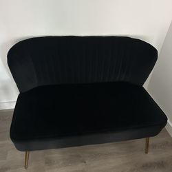 Velvet Loveseat