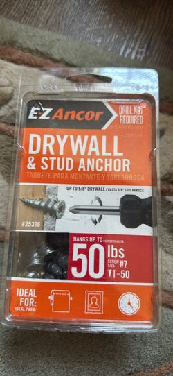 Drywall and stud anchors