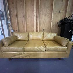 MCM Leather couch - Excellent Condition