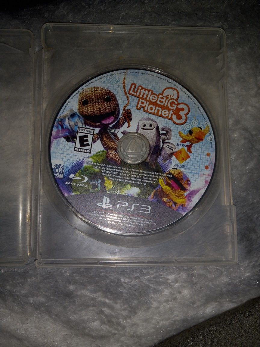 Little Big Planet 3 PS3 Game