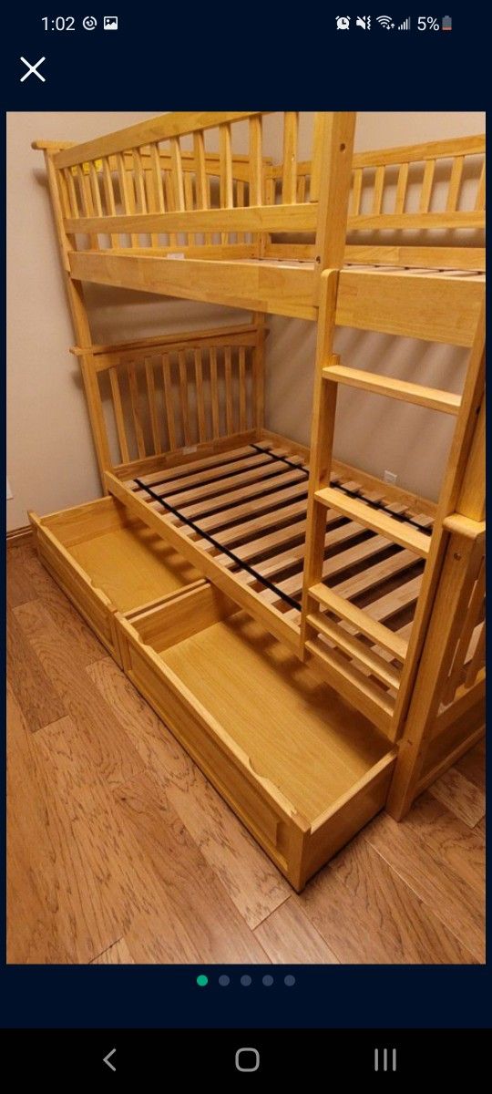 Bunkbed Twin over Twin (BRAND-NEW IN BOX!) 