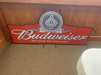 Budweiser neon light casing