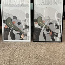 Fly Fishing Idahome Adventure Graphic Print. 