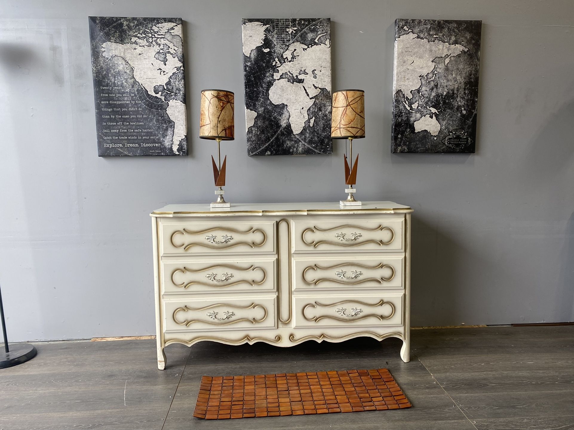 Solid Wood Lowboy Dresser
