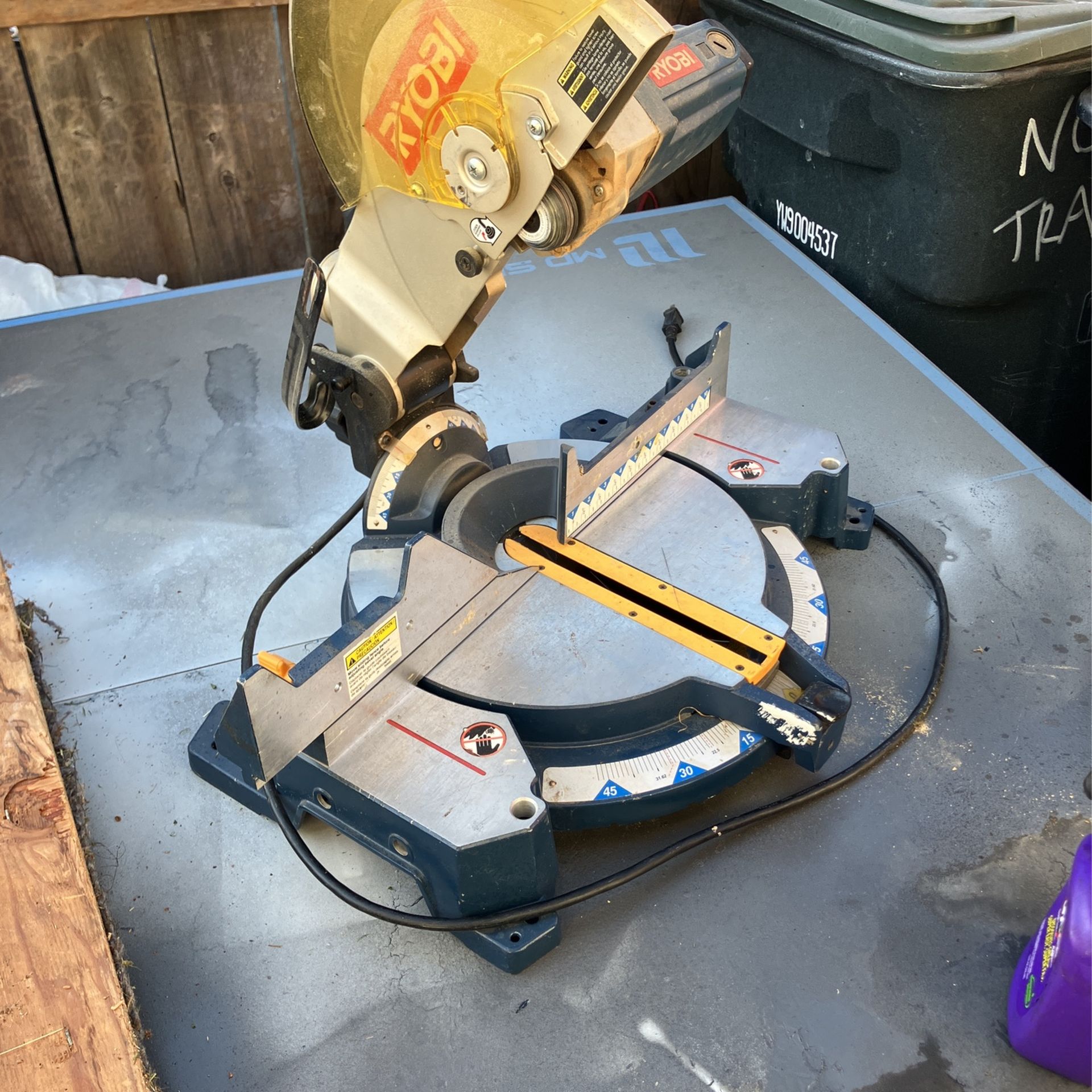 Ryobi 12” Miter Saw 