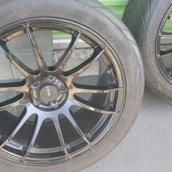 Rines 18 5 Hoyos 5x100 Anchos Como Nuevos 