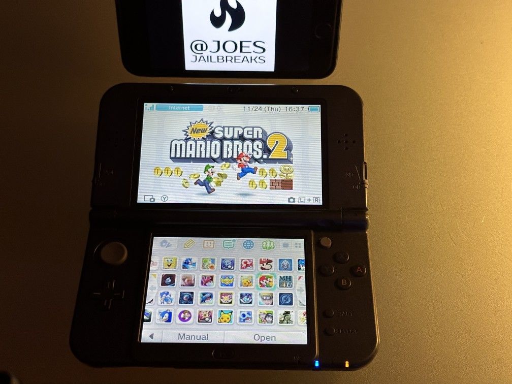 New Nintendo 3DS XL Black Model