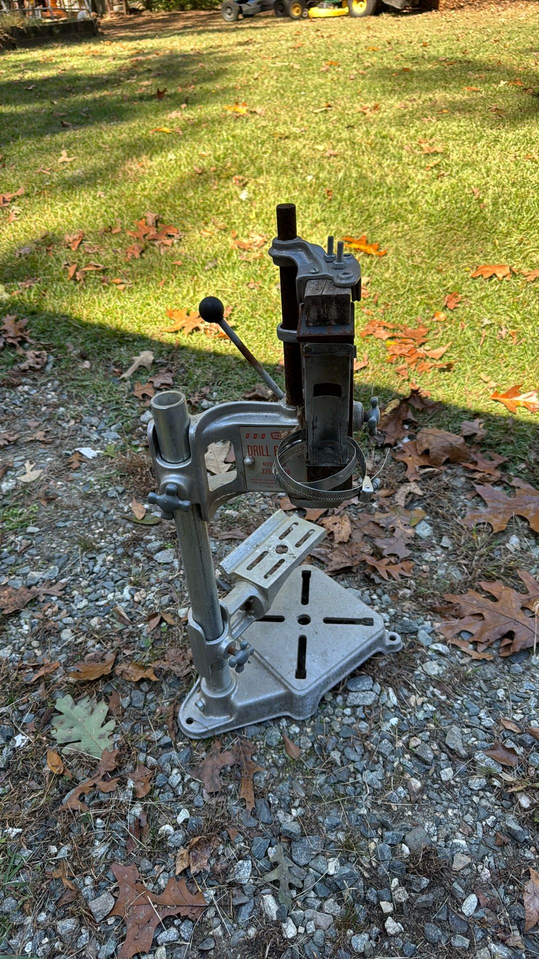 Drill Press Stand And Table