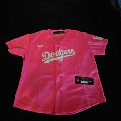 Dodgers Toddler Pink Jersey $70ea Firm S M L 