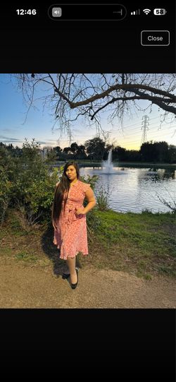 Salmon Colored Dress