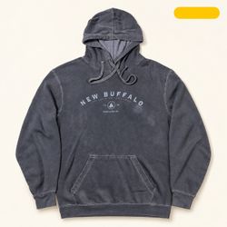 New Agenda New Buffalo Navy Hoodie Size L