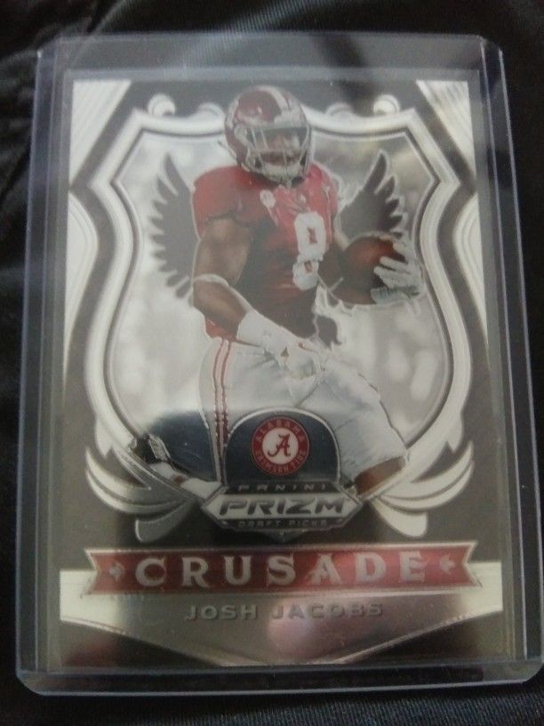 Josh Jacobs Rookie Cards (3)