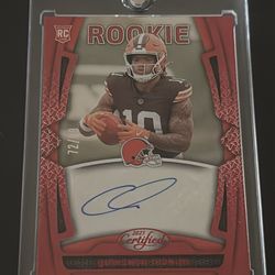 Quinshon judkins auto 72/99