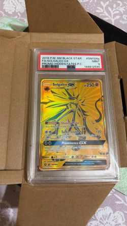 PSA 9 Solgaleo GX SM104a Hidden Fates Promo