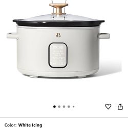 NIB Beautiful 6qt Crockpot 