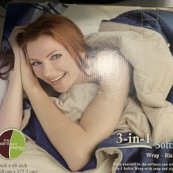 3n1 Softie Wrap•Blanket•Throw