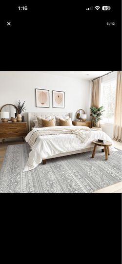 Washable rug 7*9
