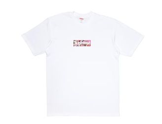 Supreme Takashi Murakami COVID 19 Relief Box Logo Tee