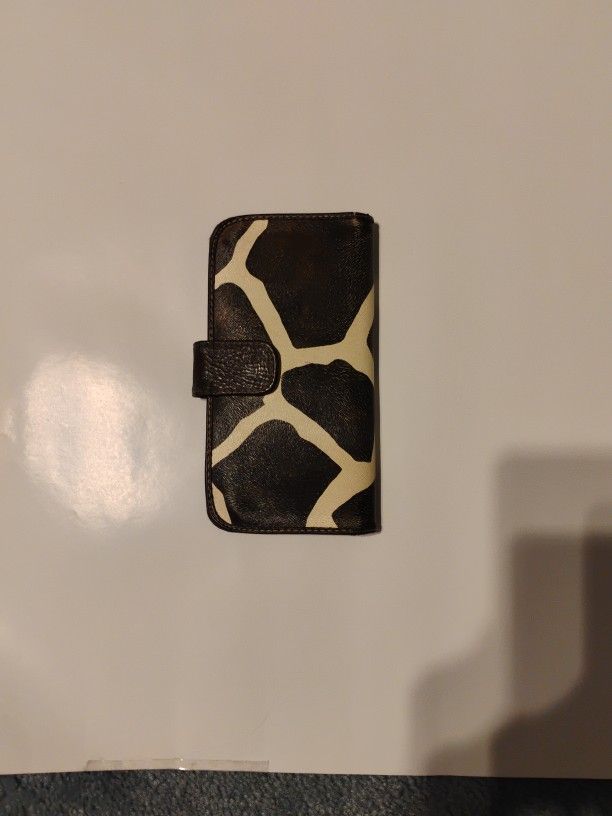 Cow Print Wallet