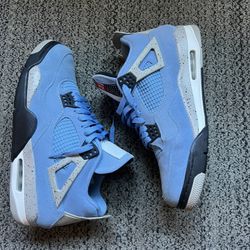 Jordan 4 University Blue Size 11.5 Used