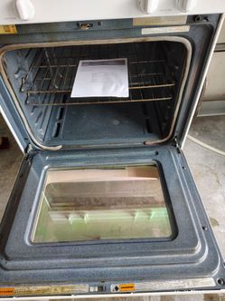 Maytag Gas Range & Amana Refrigerator