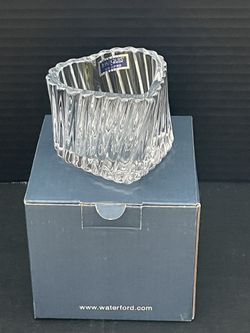 Marquis By Waterford Heart Shaped Candle Holder