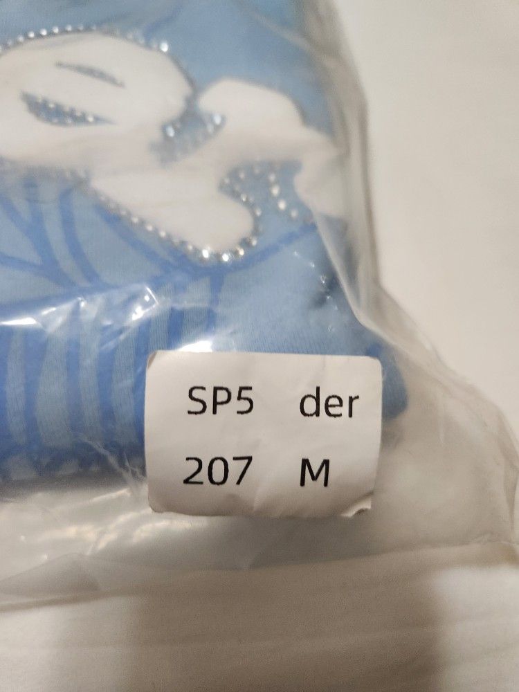 Blue SP5DER hoodie Medium