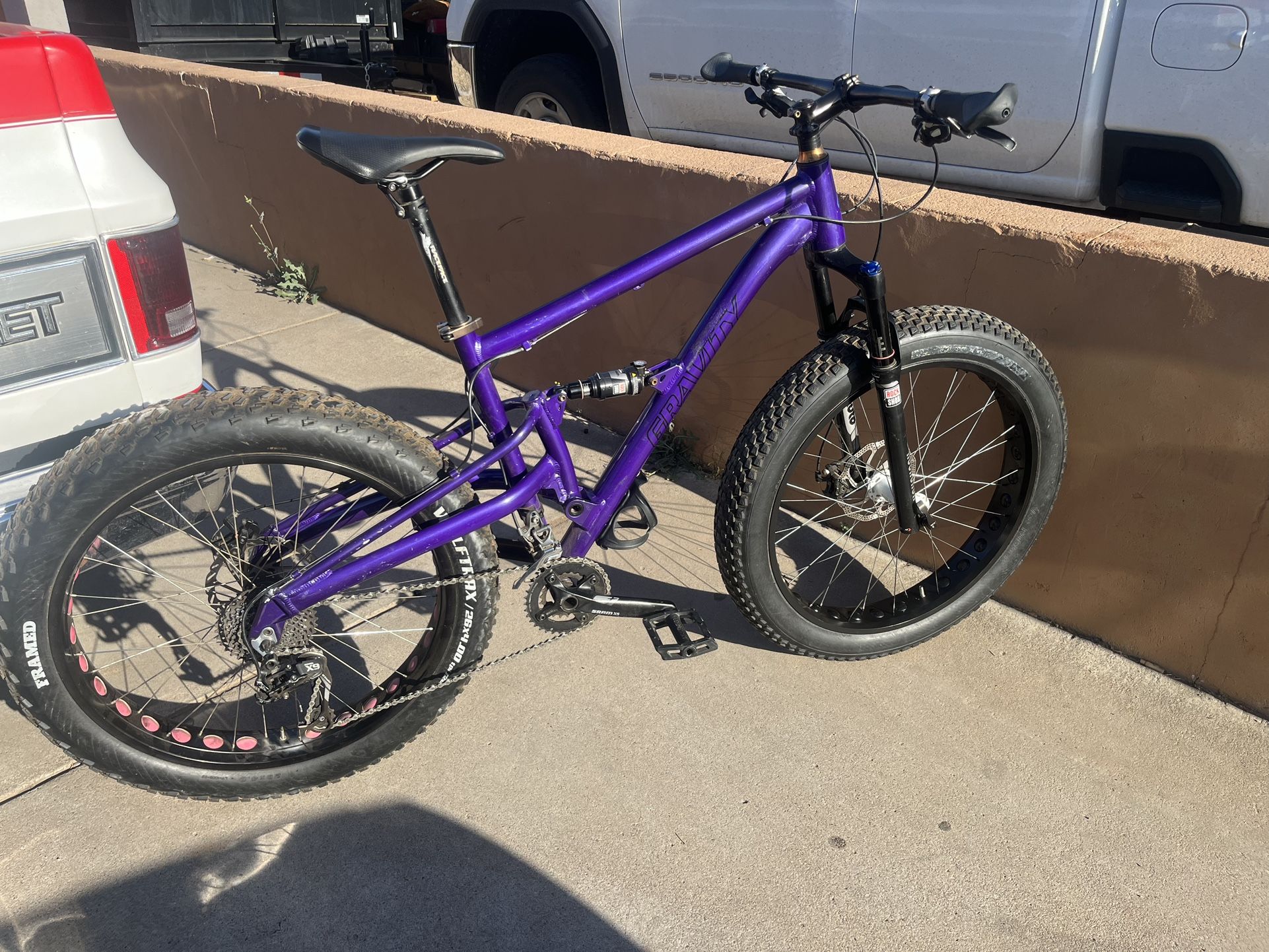 Gravity Full suspension Fat Bike