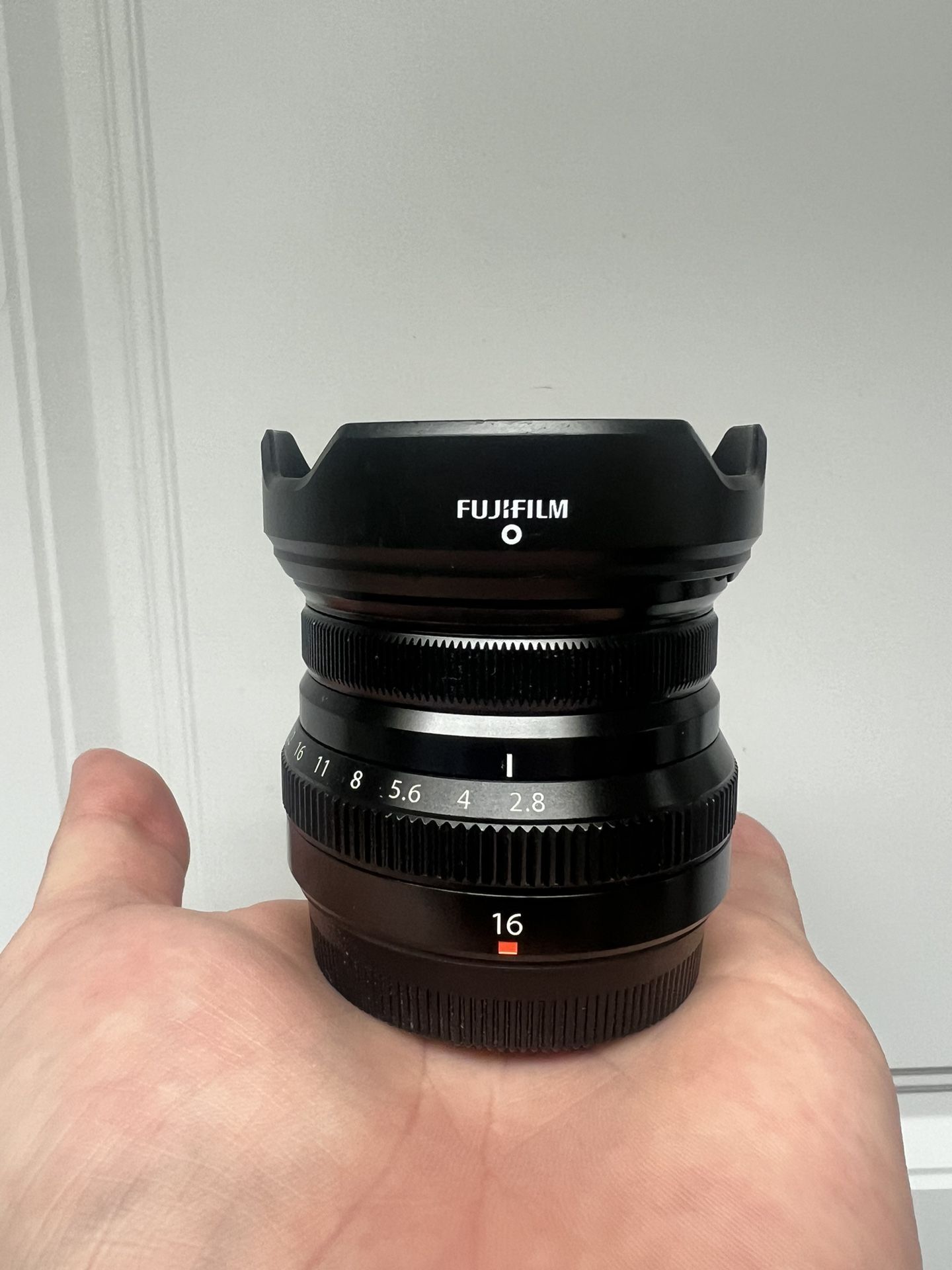 Fujifilm F2.8 16mm Prime Lens 