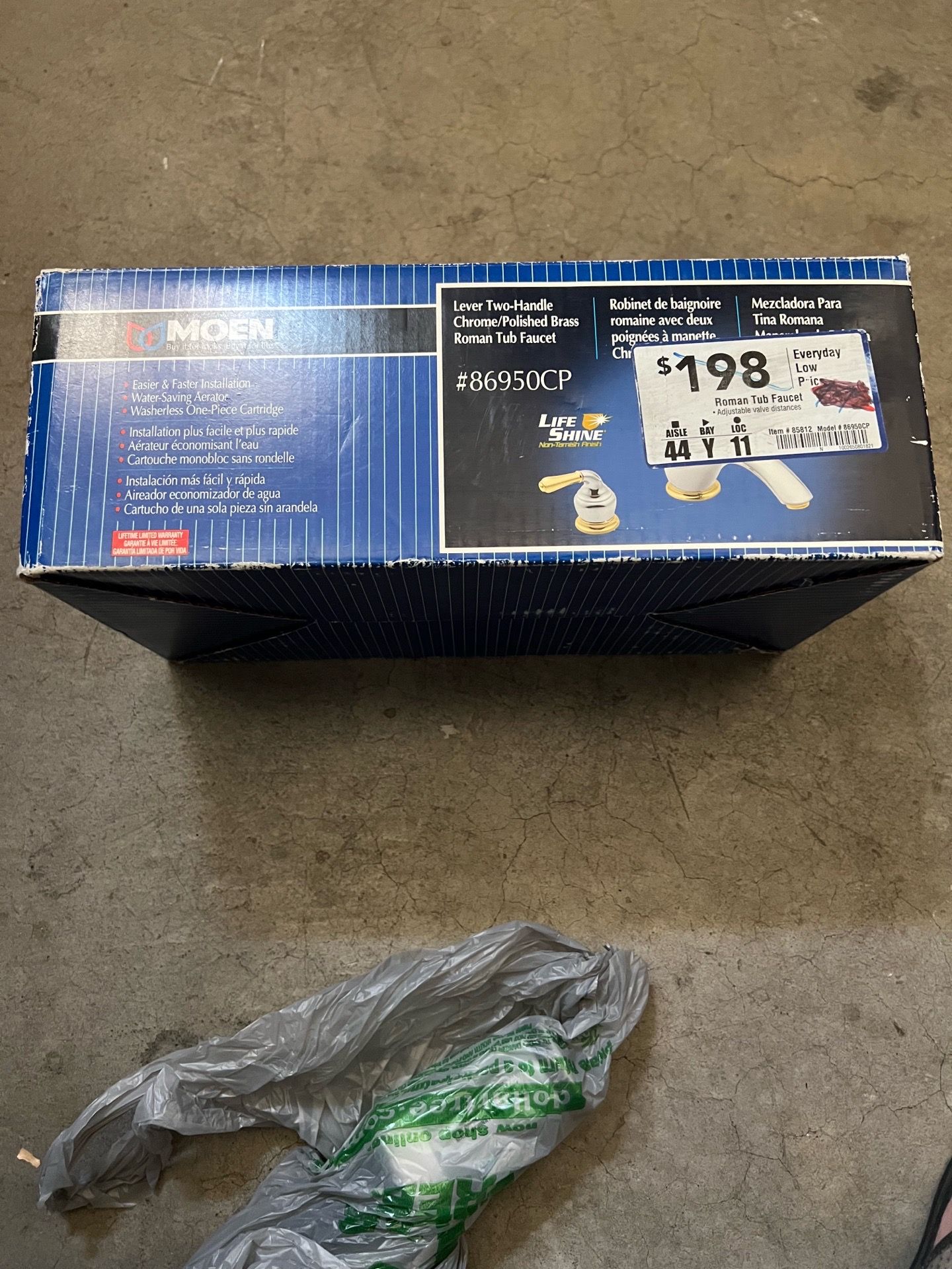 Moen Roman Tub Faucett