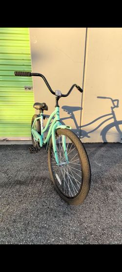 BIKE SALE!! Concord 24" Pacifica Cruiser Bicycle -- SEA GREEN / MINT GREEN