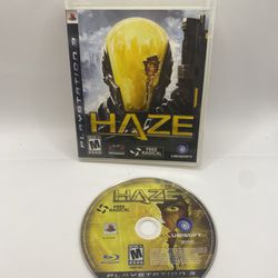 Haze PS3 (Sony PlayStation 3, 2008) Box And Disc No Manual - Authentic Tested