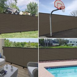 Privacy Fence Screen 4’ X 50’ In Brown