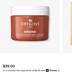 NEW Origins Ginzing Energizing Gel Cream