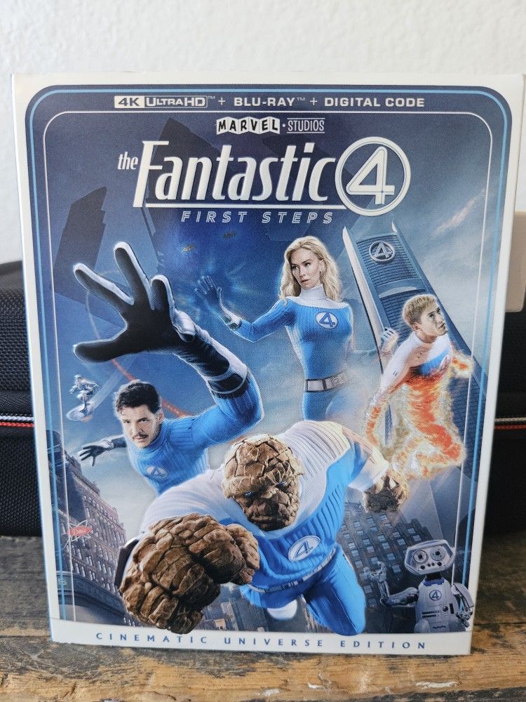 Fantastic 4 First Steps Blu-Ray, Digital Code Only *No Case