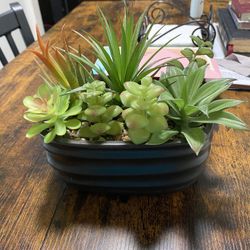 Artificial Succulent Decor 
