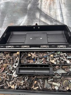 Small Heavy Duty “Tuff” Toolbox with Auto Hardware
