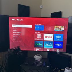 55 Inch TCL 4K Intelligent Tv