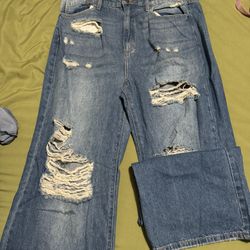 Medium Blue Jeans