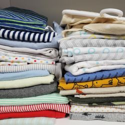 Baby Boy Receiving Blankets 