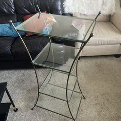 Glass Table Set 