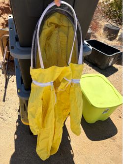 Luwint Kids Beekeeping Suits - Full Body Protection Kid Bee Beekeeper Suit with Gloves and Ventilated Hood (3'6''-3'11'' Height)
