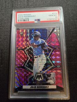 2022 Mosaic Julio Rodriguez PSA 10