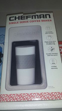 Chef man single serve coffee maker