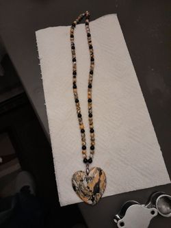 Scottish Heathergems Necklace Hand made In Scotland