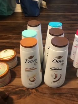 Dove body wash 5$ each